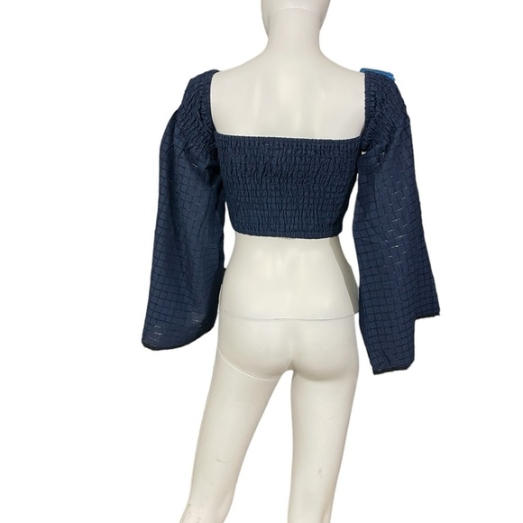 Blue Tube Top Blouse
New - Picture 6 of 10